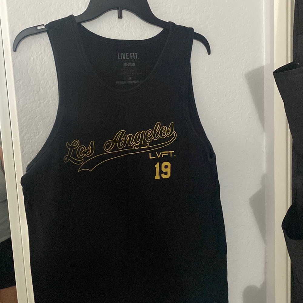 Mens Live Fit muscle shirt